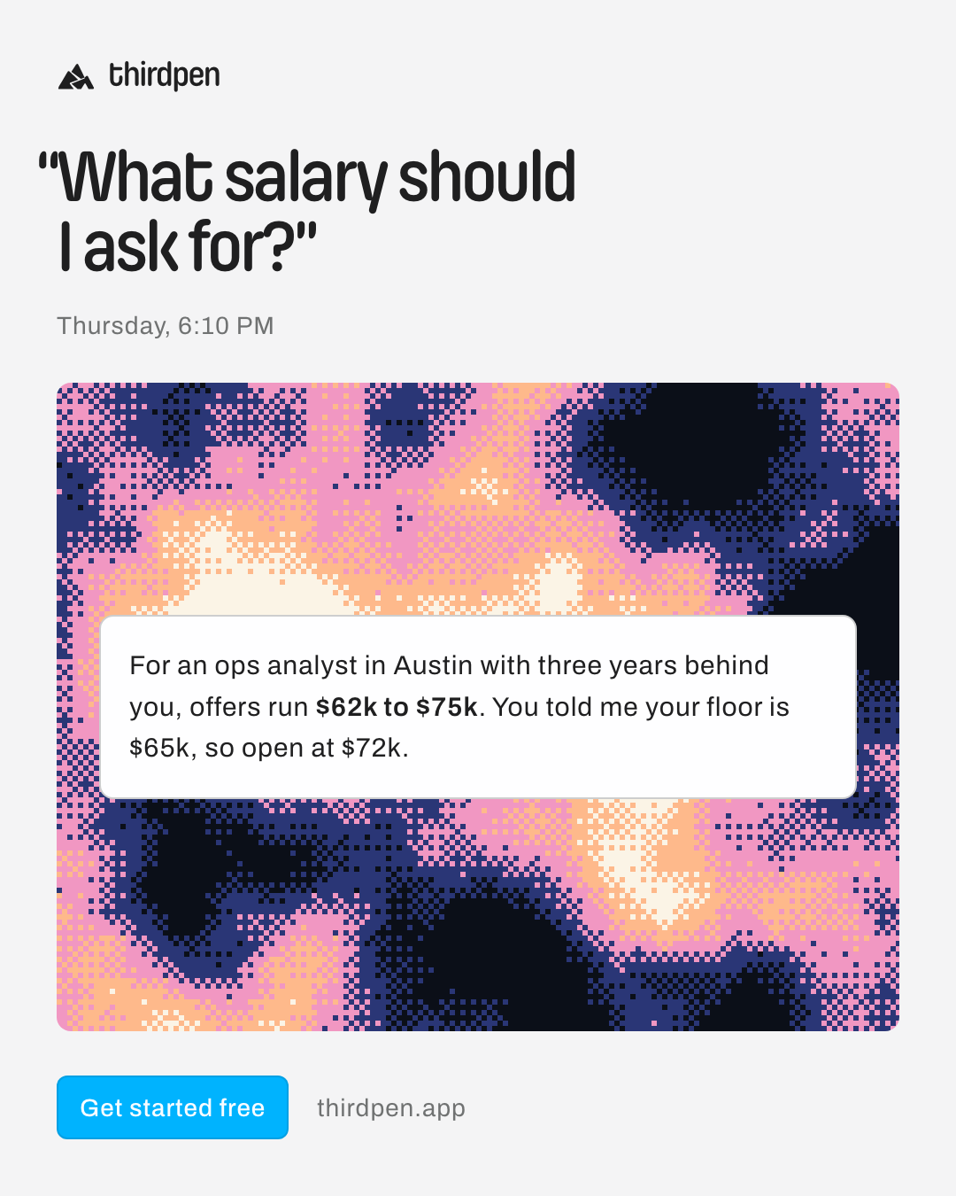 “What salary should I ask for?”